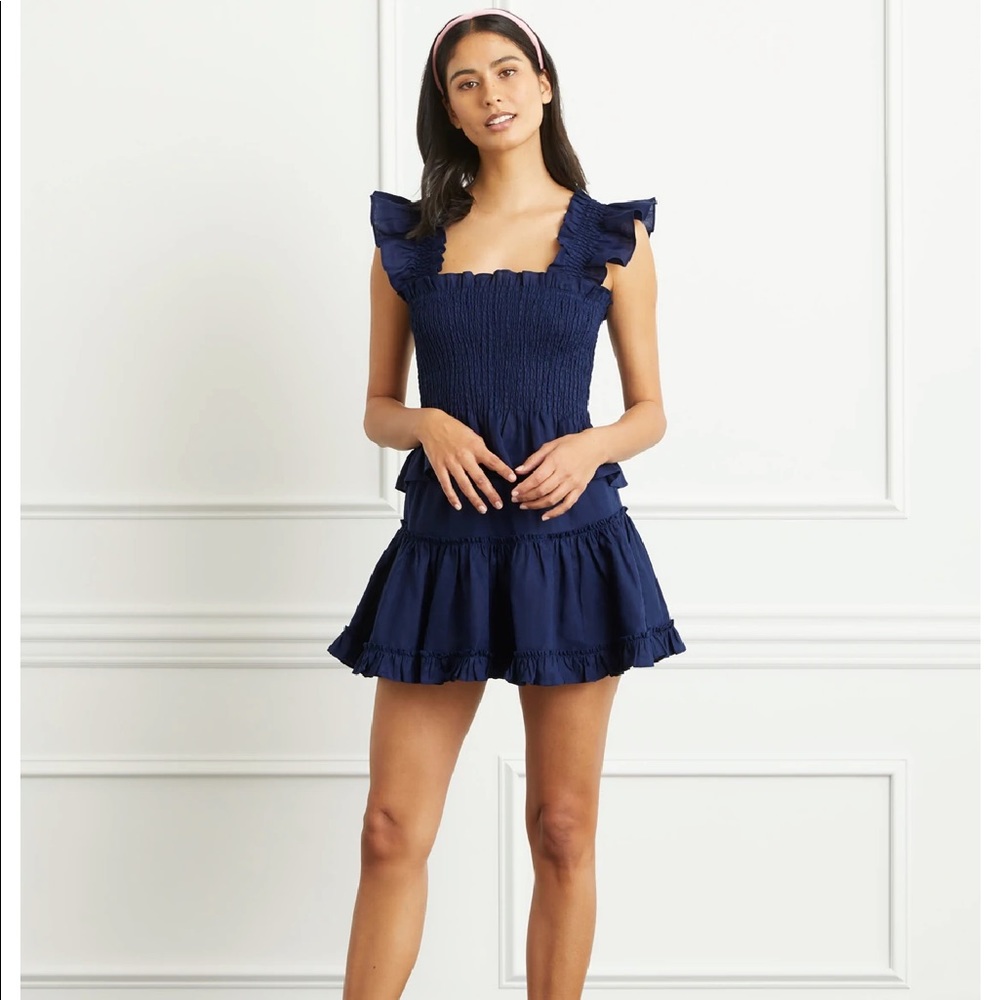 Paz Skirt Navy Hill House